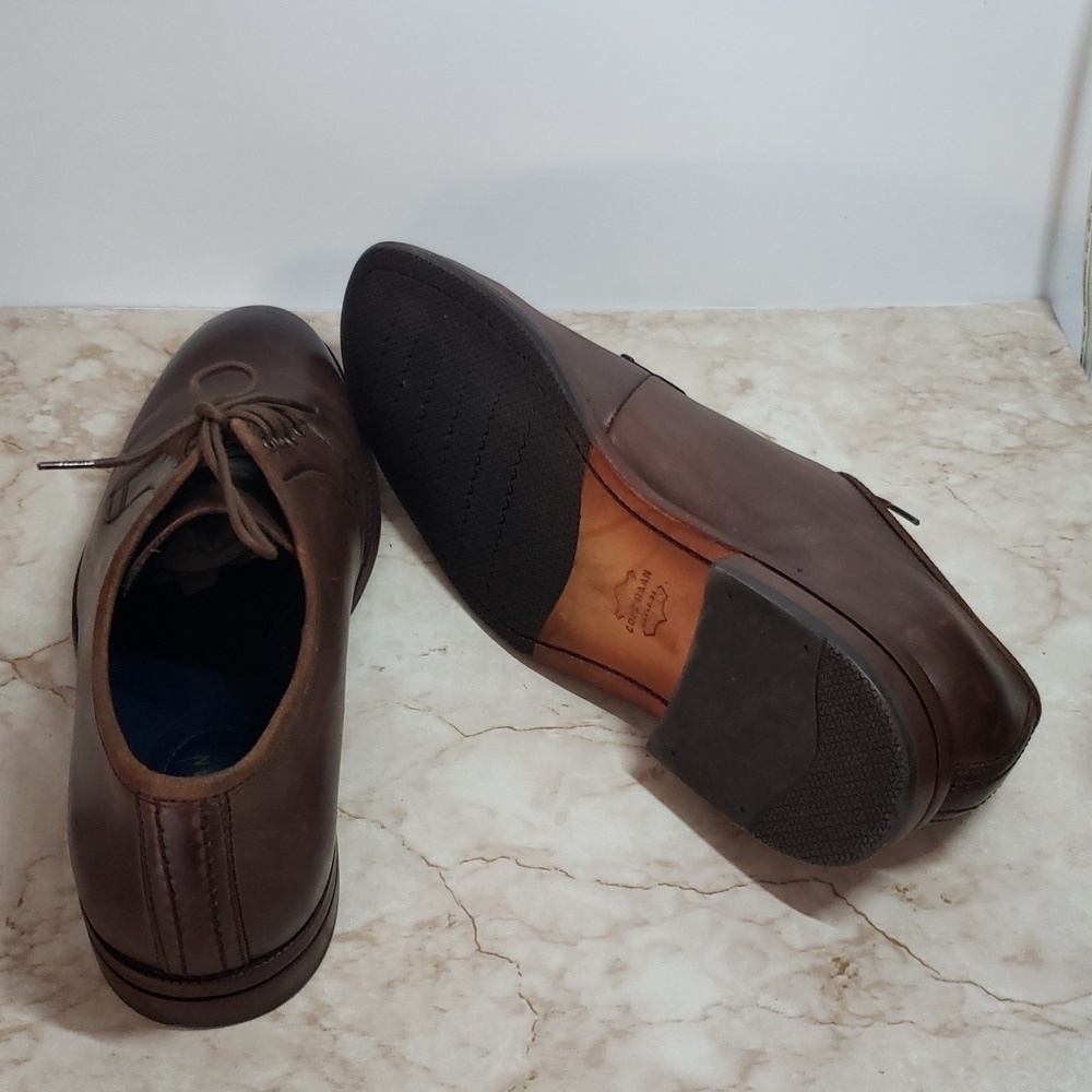 Cole Haan Classic Brown Leather Men's Shoes Size  11.5 - Picture 5 of 8